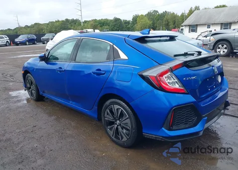 2018 Honda Civic Ex z USA, uszkodzony, nr VIN SHHFK7H56JU408310